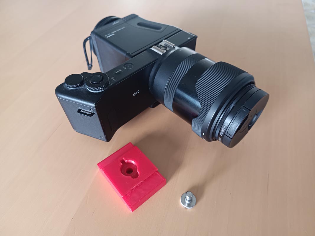 3D printed bracket for Gitzo tripod