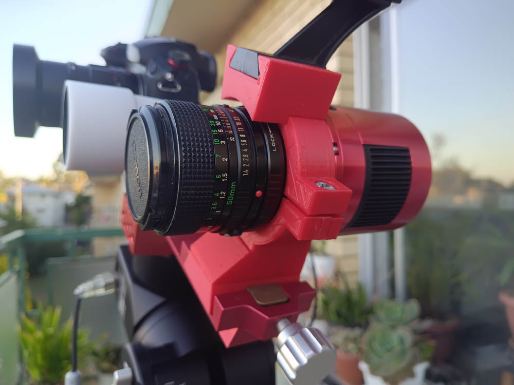 Canon 50mm FD lens with ASI1600MM