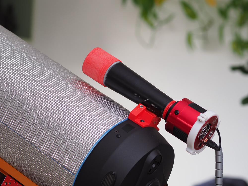 3D printed conescope for RASA8